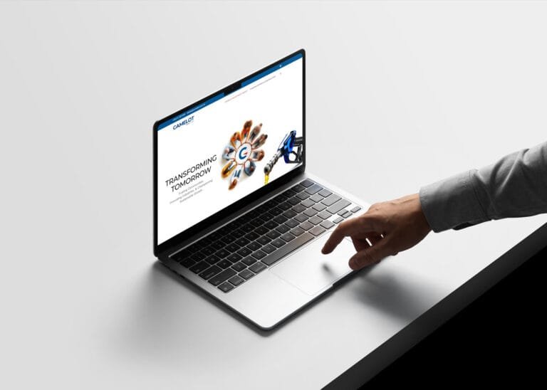 Camelot Website Macbook