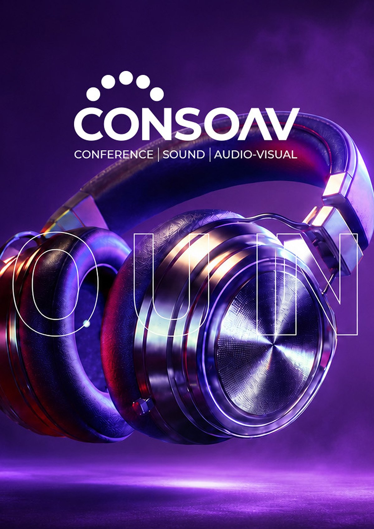 Consoav rebranding and audio-visual brand design by Adzooka in Namibia